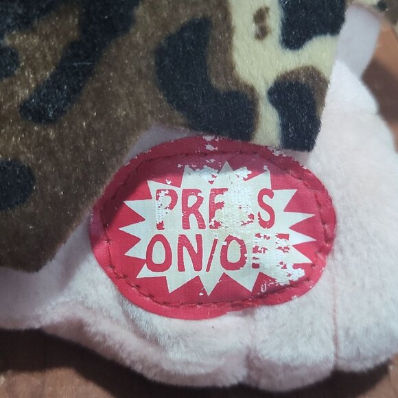 Vintage Animated Chip The Caveman Singing Wild Thing Plush - Picture 10 of 15